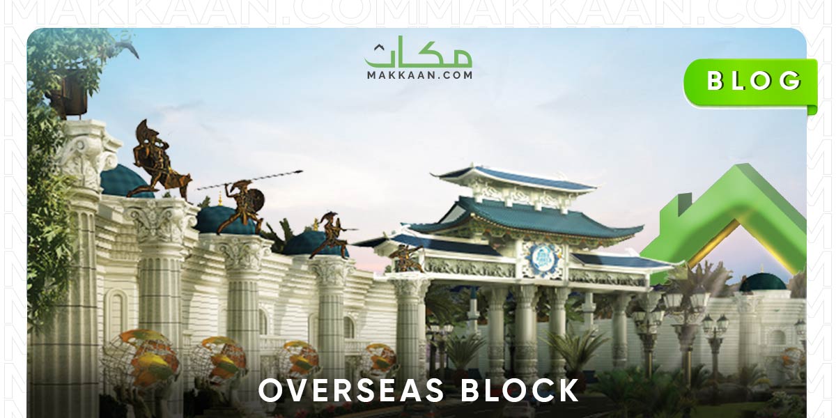 Blue world city overseas block