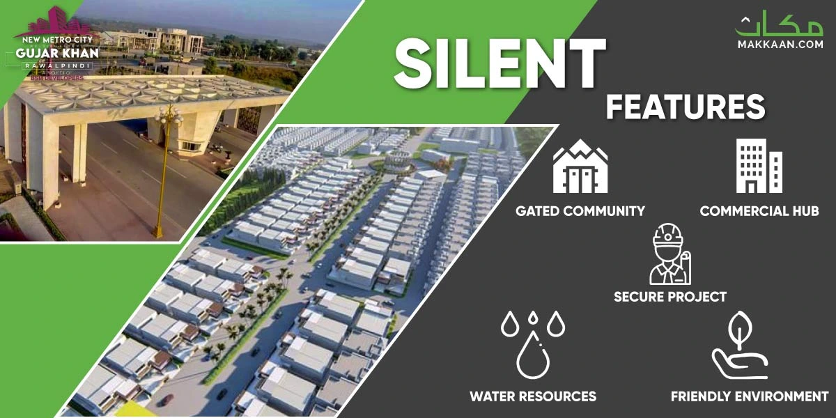 new metro city gujar khan Exciting Features and Amenities